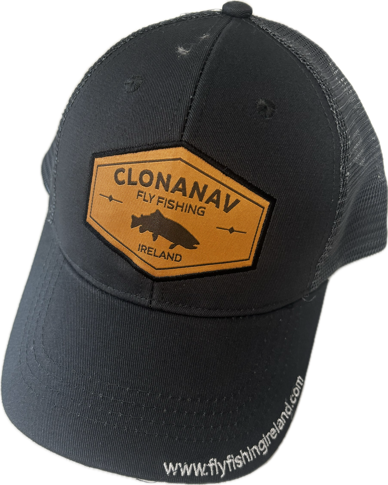 Clonanav Leather Badge Trucker