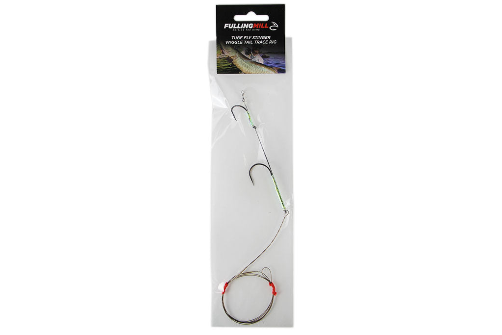 FULLING MILL TUBE FLY STINGER WIGGLE TAIL TRACE RIG