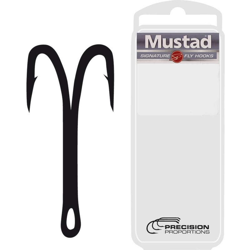 Mustad DL71UBLN Double Salmon Hook