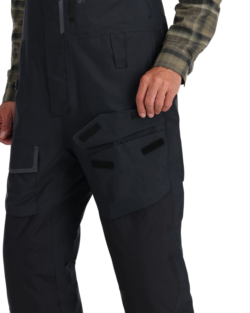 Simms Challenger Insulated Bib Black 2026 Model