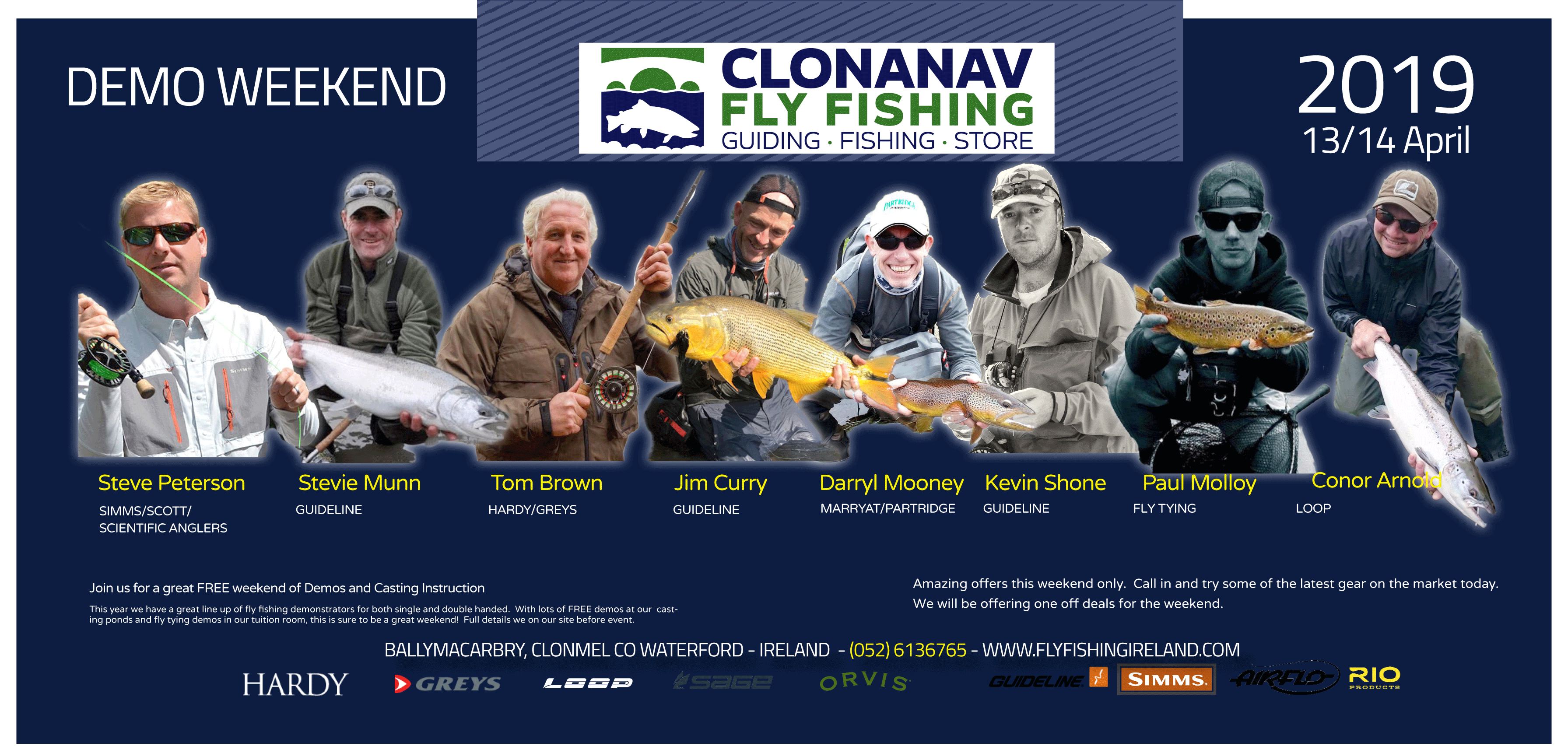 Demo Weekend 13/14 April 2019 - With Timetable