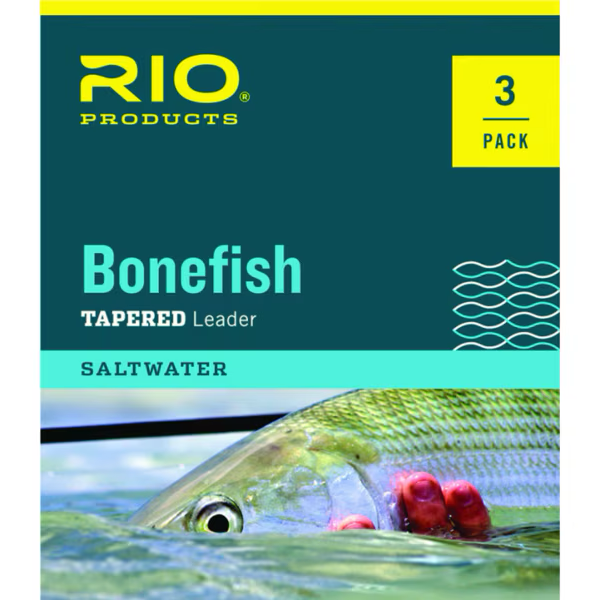 RIO Bonefish (10′) Leader - 3 pack