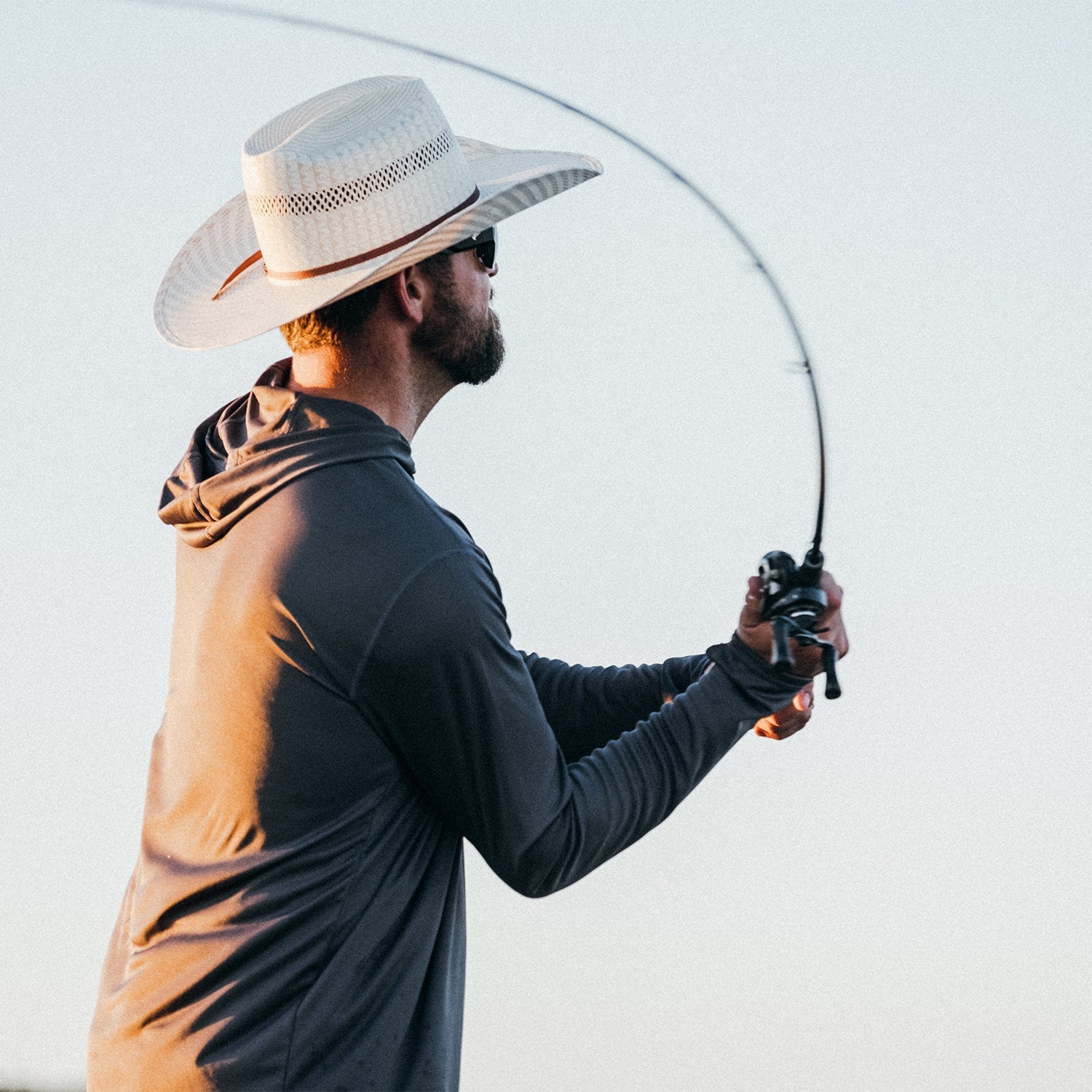 GRUNDENS TOUGH SUN HOODIE