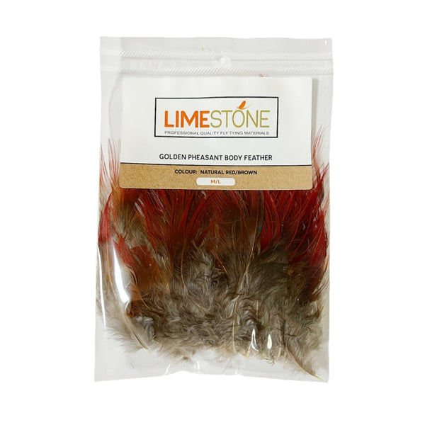 Limestone Golden Pheasant Body Feathers