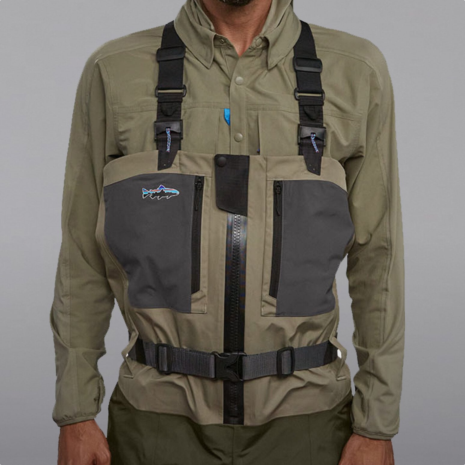 Patagonia M's Swiftcurrent Traverse Zip Front Waders