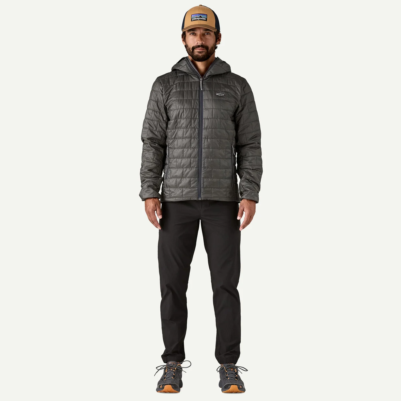 Patagonia Men's Nano Puff® Fitz Roy Trout Hoody