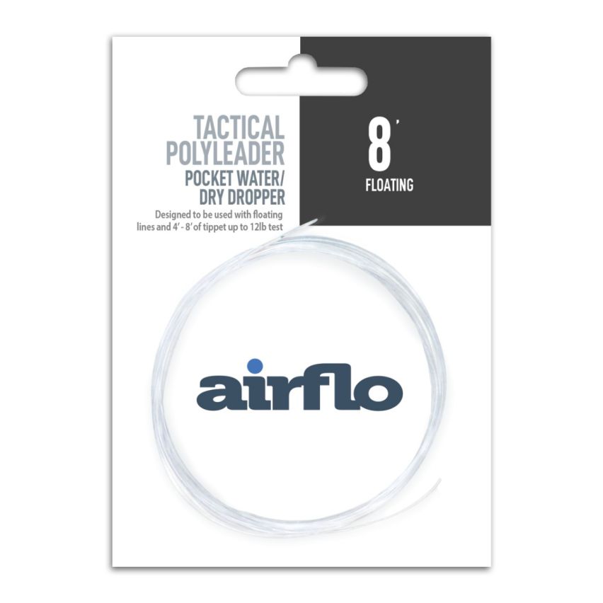 Airflo TACTICAL POLYLEADER | POCKET WATER/DRY DROPPER - 8'