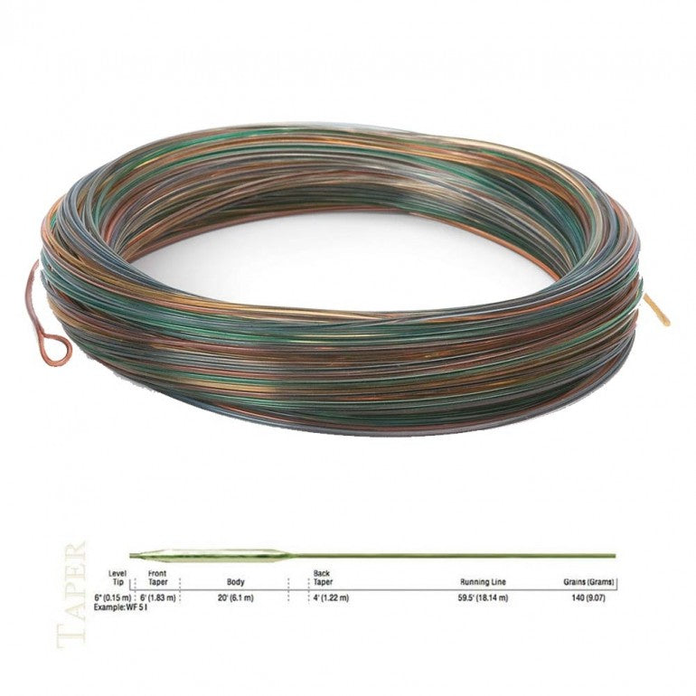 Cortland Clear Camo Intermediate Fly Line
