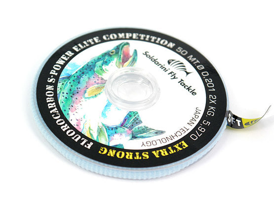Soldarini S-Power Elite Competition Flurocarbon Tippet 50M Spool