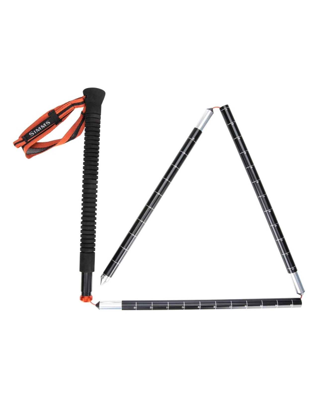 Simms Wading Staff Alum - Black